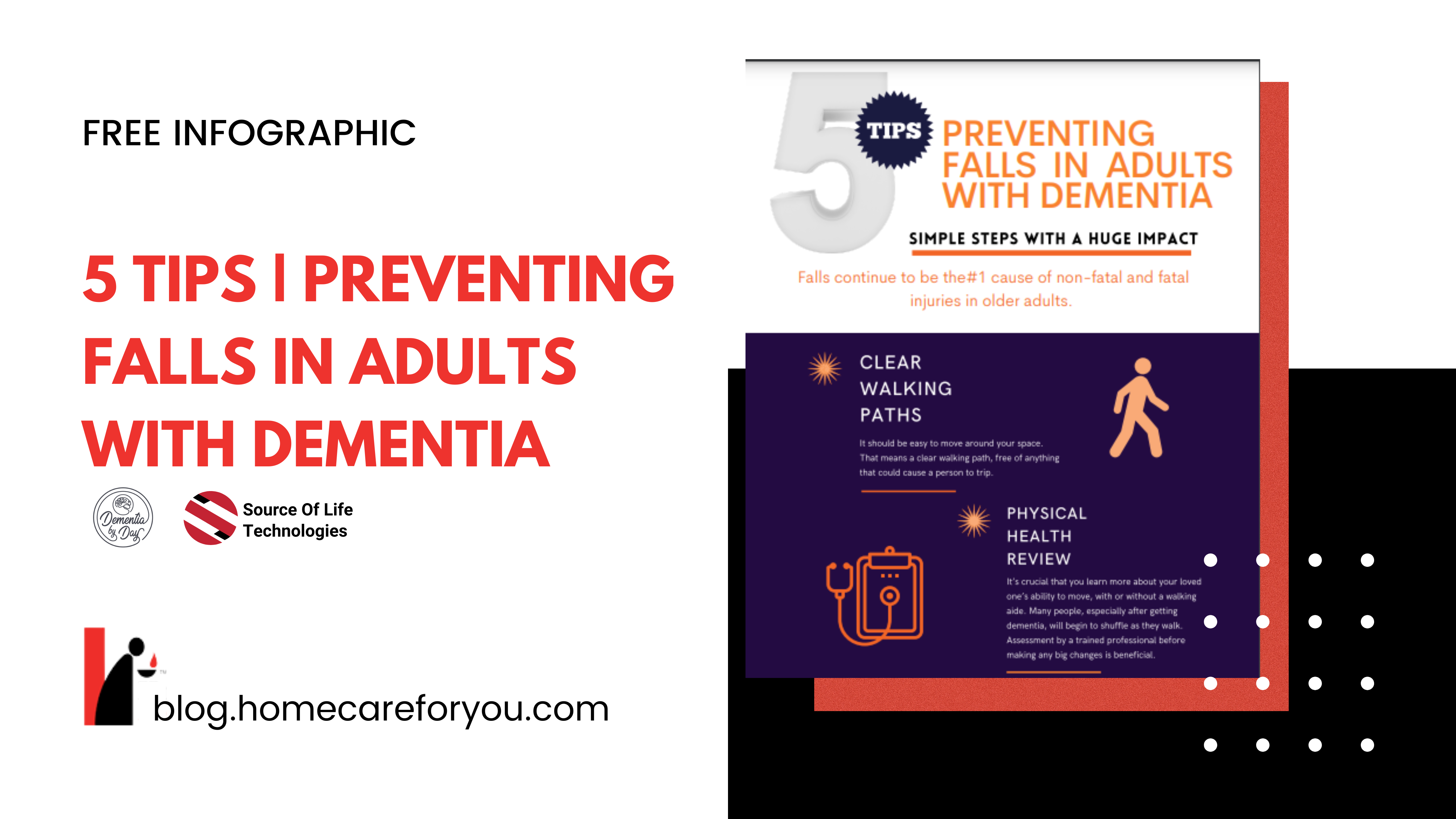 5 Tips | Preventing Falls in Adults with Dementia